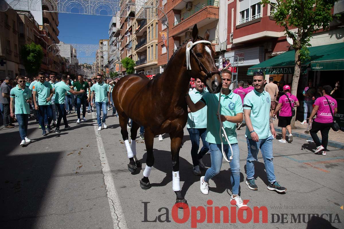 Pasacalles caballos del vino al hoyo