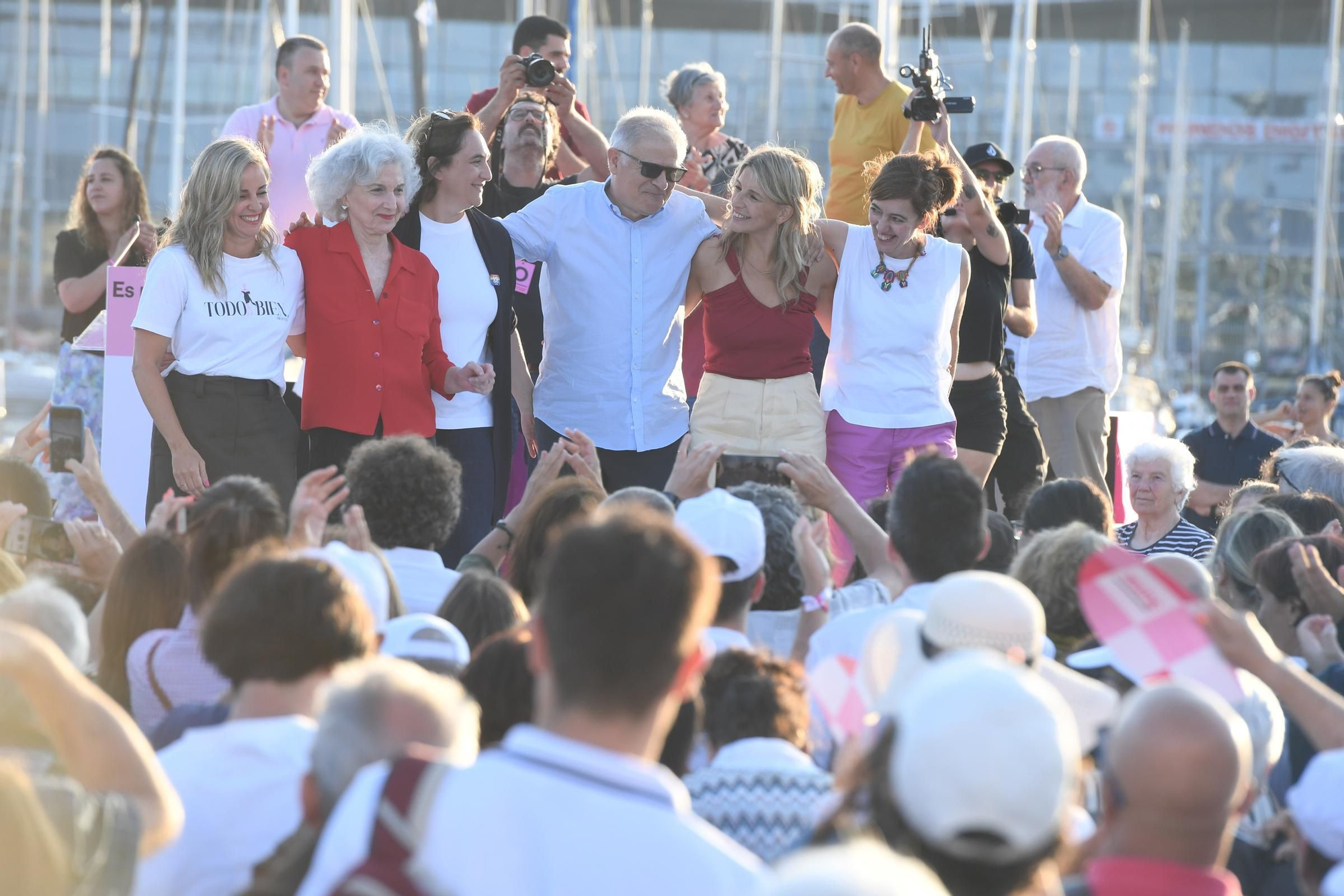 Yolanda Díaz abre campaña en A Coruña