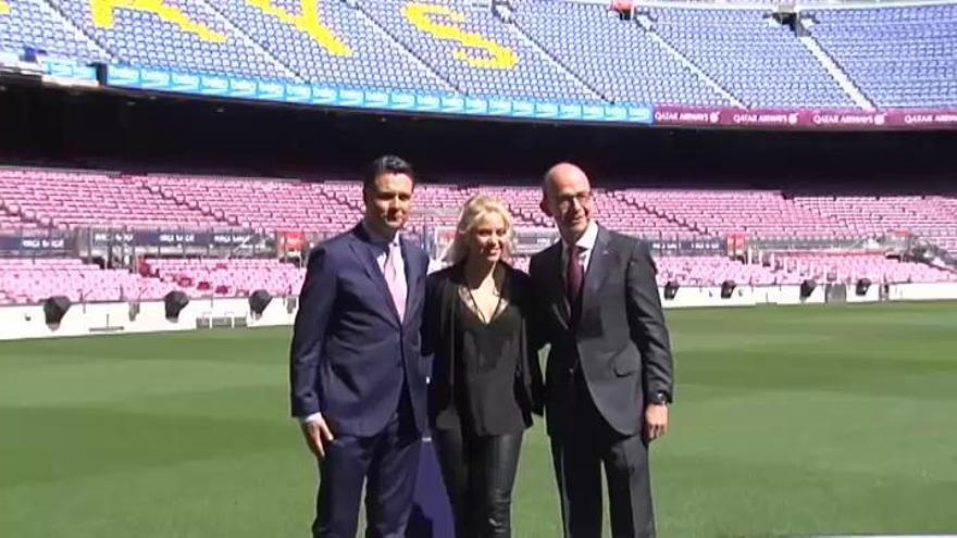 Shakira: &quot;No conozco un club tan completo como el Barcelona&quot;