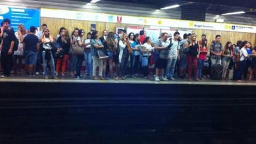 Habrá huelga de Metro durante la semana de Fallas