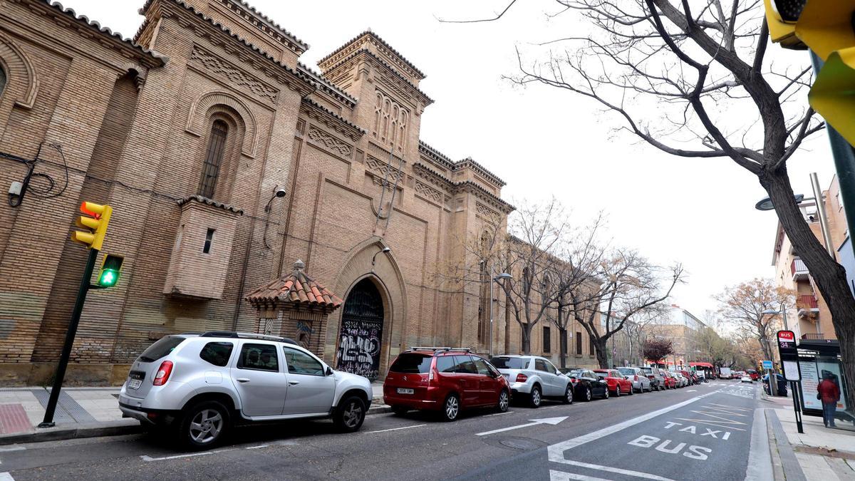 La antigua cárcel de Torrero, okupada por el colectivo Kike Mur.