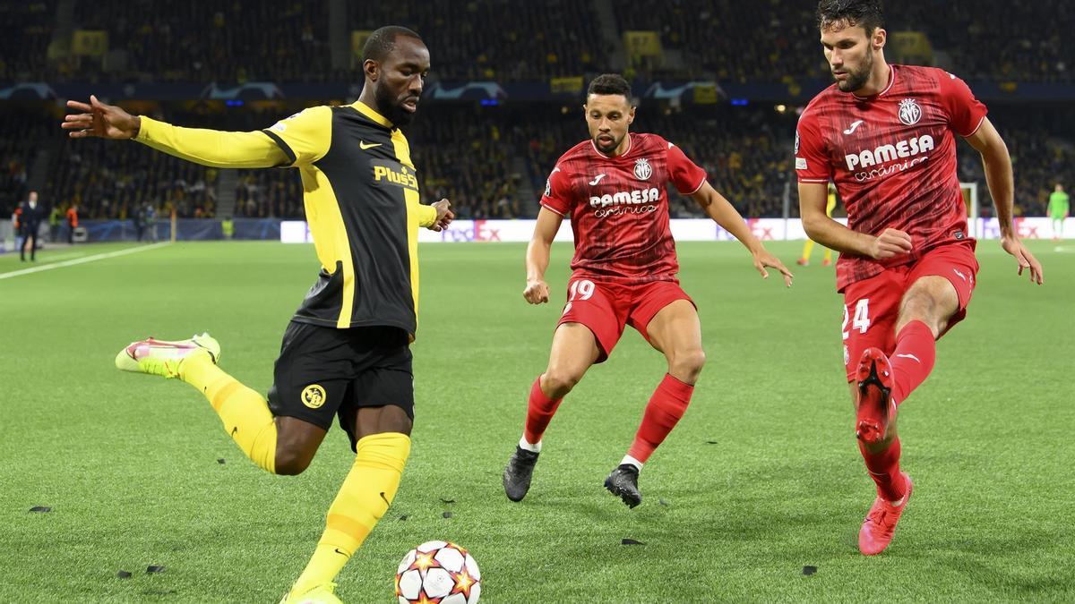 Las mejores imágenes del Young Boys - Villarreal CF de Champions League