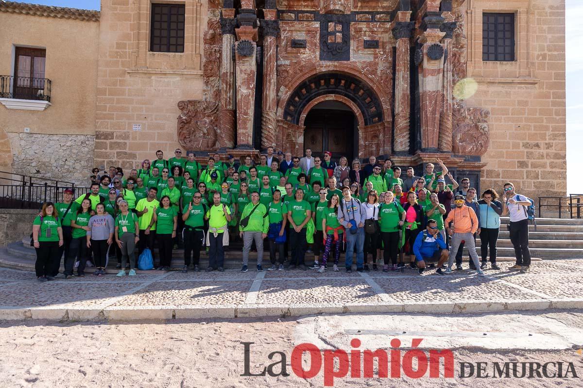 Peregrinos de Plena Inclusión peregrinan hasta la Basílica de la Vera Cruz