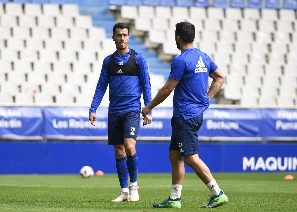 Entrenamiento del Oviedo