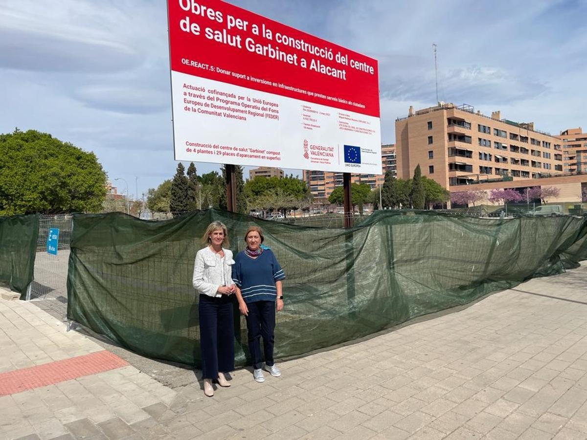 Visita a la parcela donde se construirá el centro de salud, este viernes