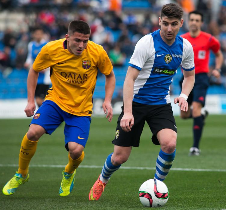 Hércules 0 - Barcelona B 2