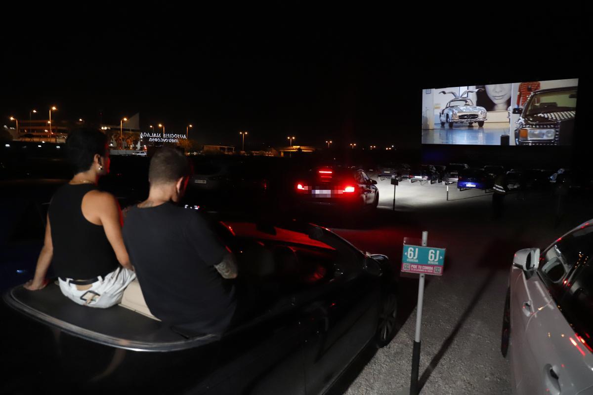 Inauguración de l Autocine Málaga Metrovacesa.