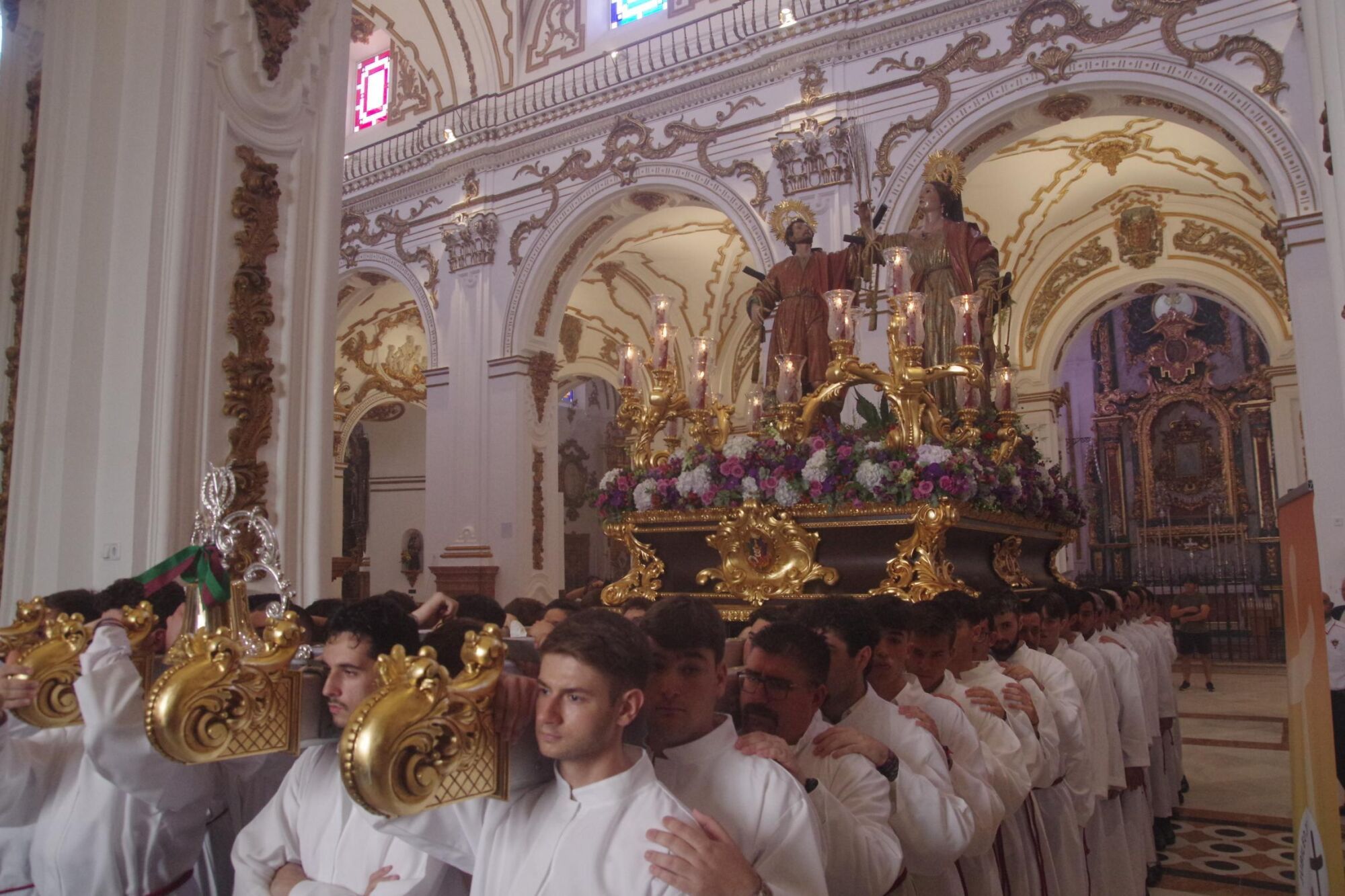 Procesión de los Patronos de Málaga 2025