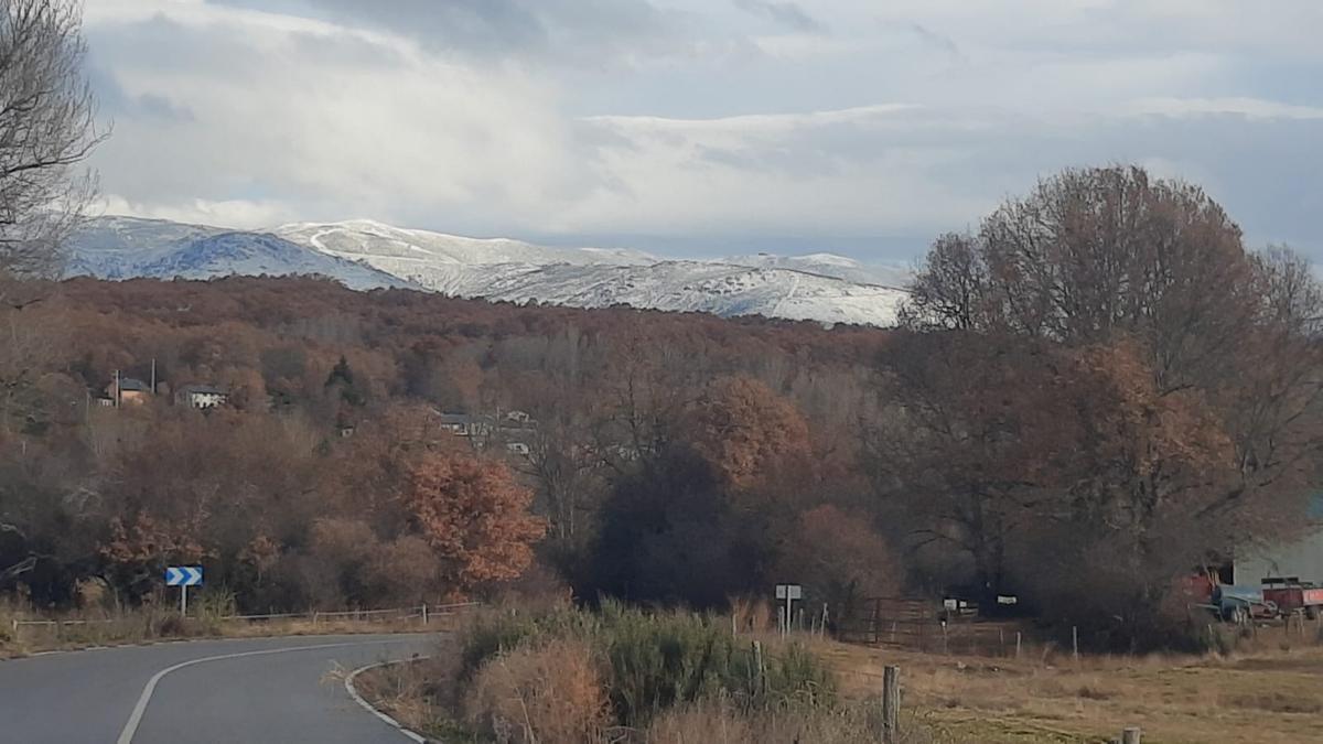 Sierras nevadas en Sanabria.