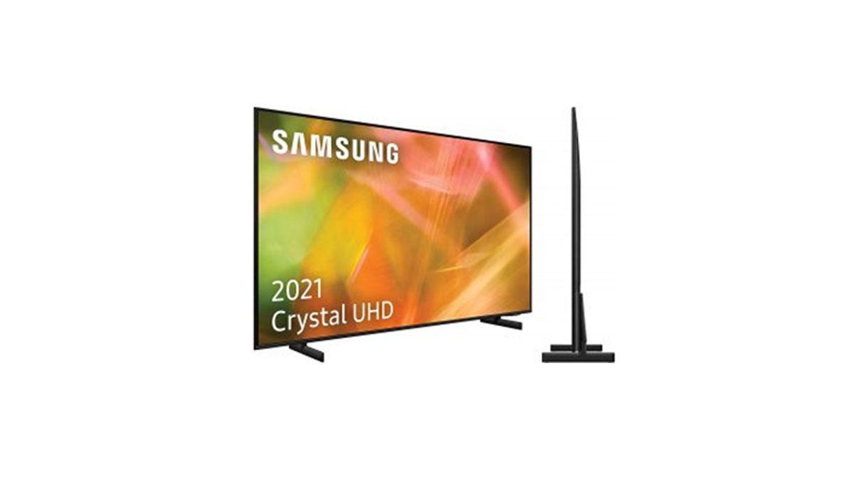 Samsung 4K UHD 2021 55AU8005, con Alexa.