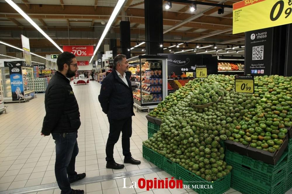 Acto de inauguración de Carrefour en Lorca