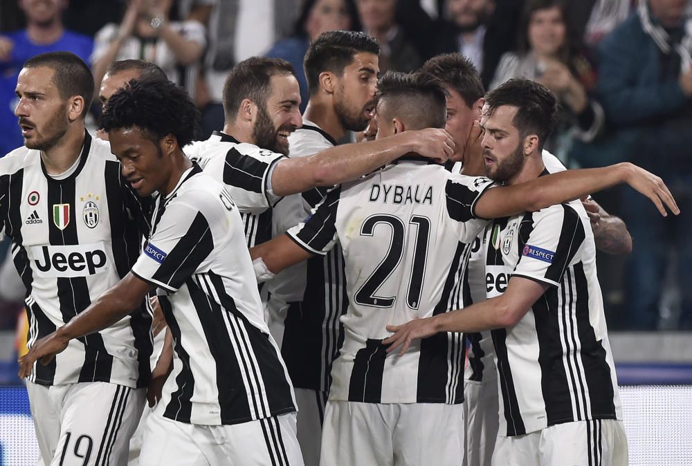 Las mejores imágenes del Juventus - Barça de Champions.