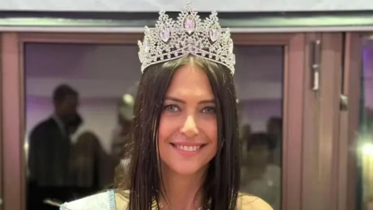 Alejandra Marisa Rodríguez, coronada Miss Universo Buenos Aires.