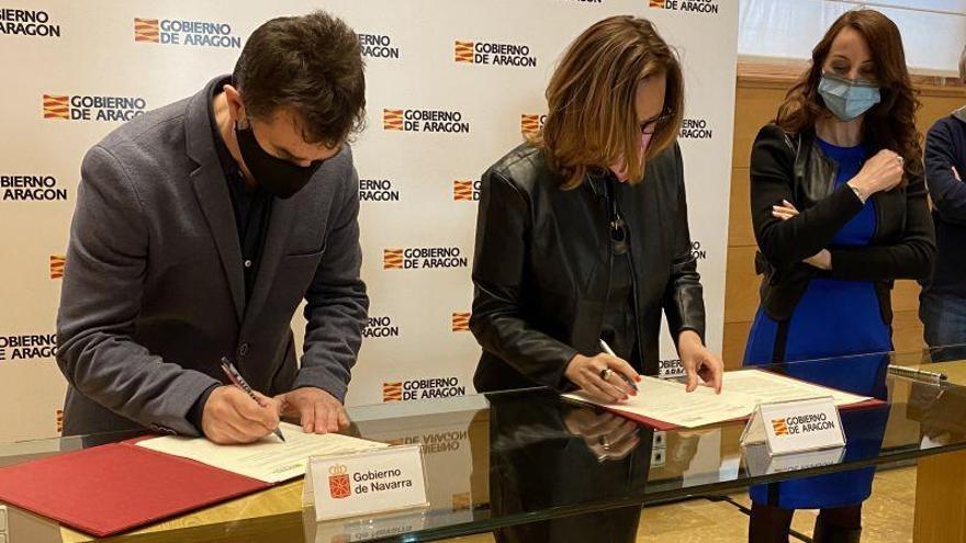 Aragón y Navarra reafirman su compromiso para colaborar en la digitalización de la Justicia