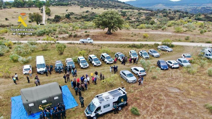 Video | Batida de búsqueda de Rosalía Cáceres en Bohonal de Ibor