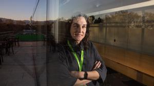 BARCELONA 01/02/2023 Opinión. Marta del Campo, experta en Alzheimer posando en el edificio de la fundación Pascual Maragall. FOTO de ZOWY VOETEN