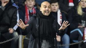crmartinez32738658 bayern head coach pep guardiola reacts during the 160211110249