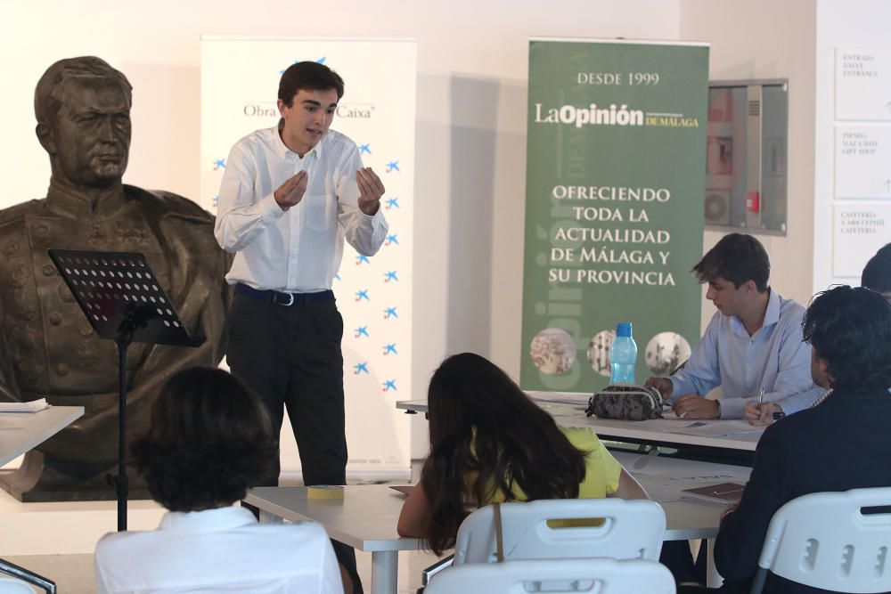 Tres alumnos del Sunny View School ganan la II edición del Torneo Municipal de Debate de Málaga