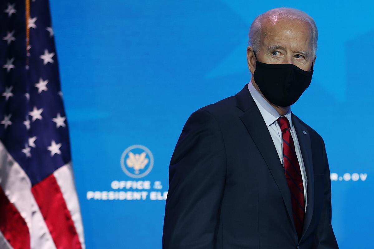 Biden promet vacunar 100 milions de persones en els seus primers 100 dies en el càrrec