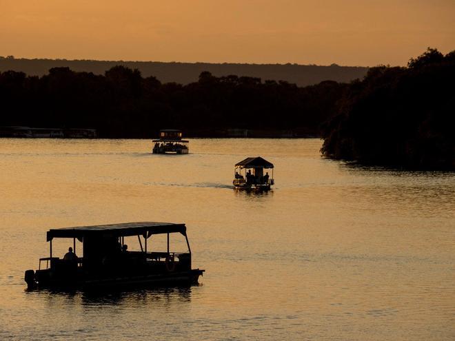 Crucero en el río Zambeze