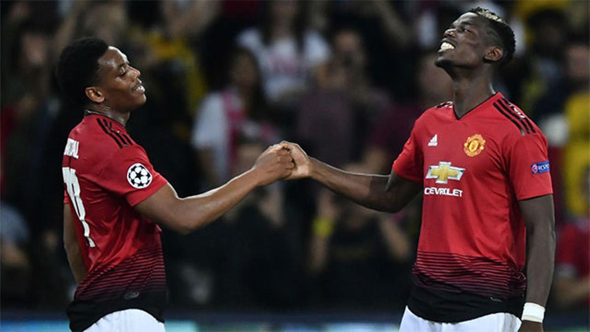 Pogba devuelve las buenas sensaciones del United en Europa