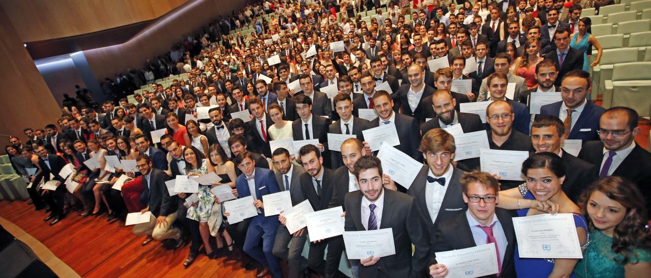 Acto de graduación de Industriales.