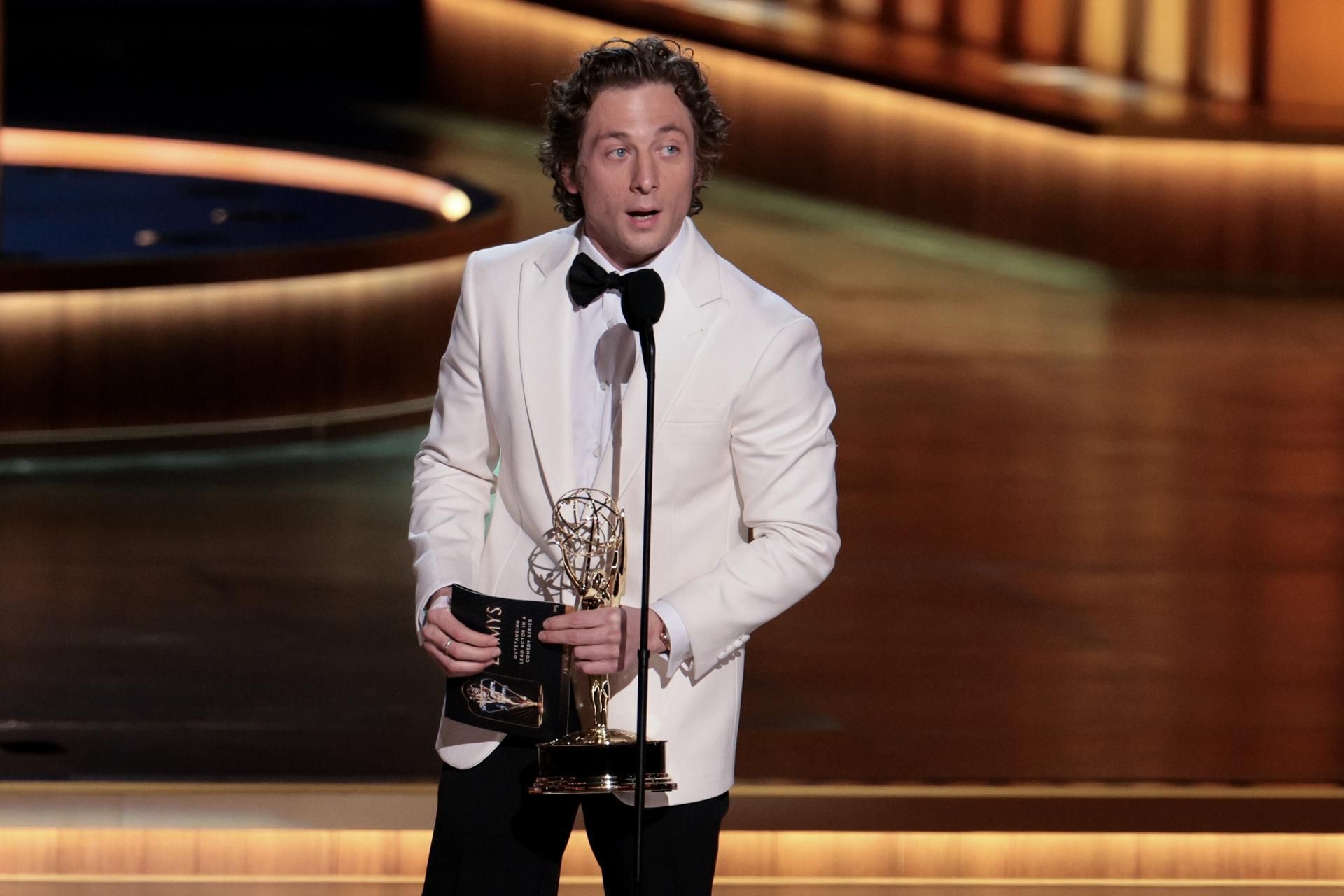 Jeremy Allen White, Mejor Actor en una Comedia por 'The Bear'.jpg