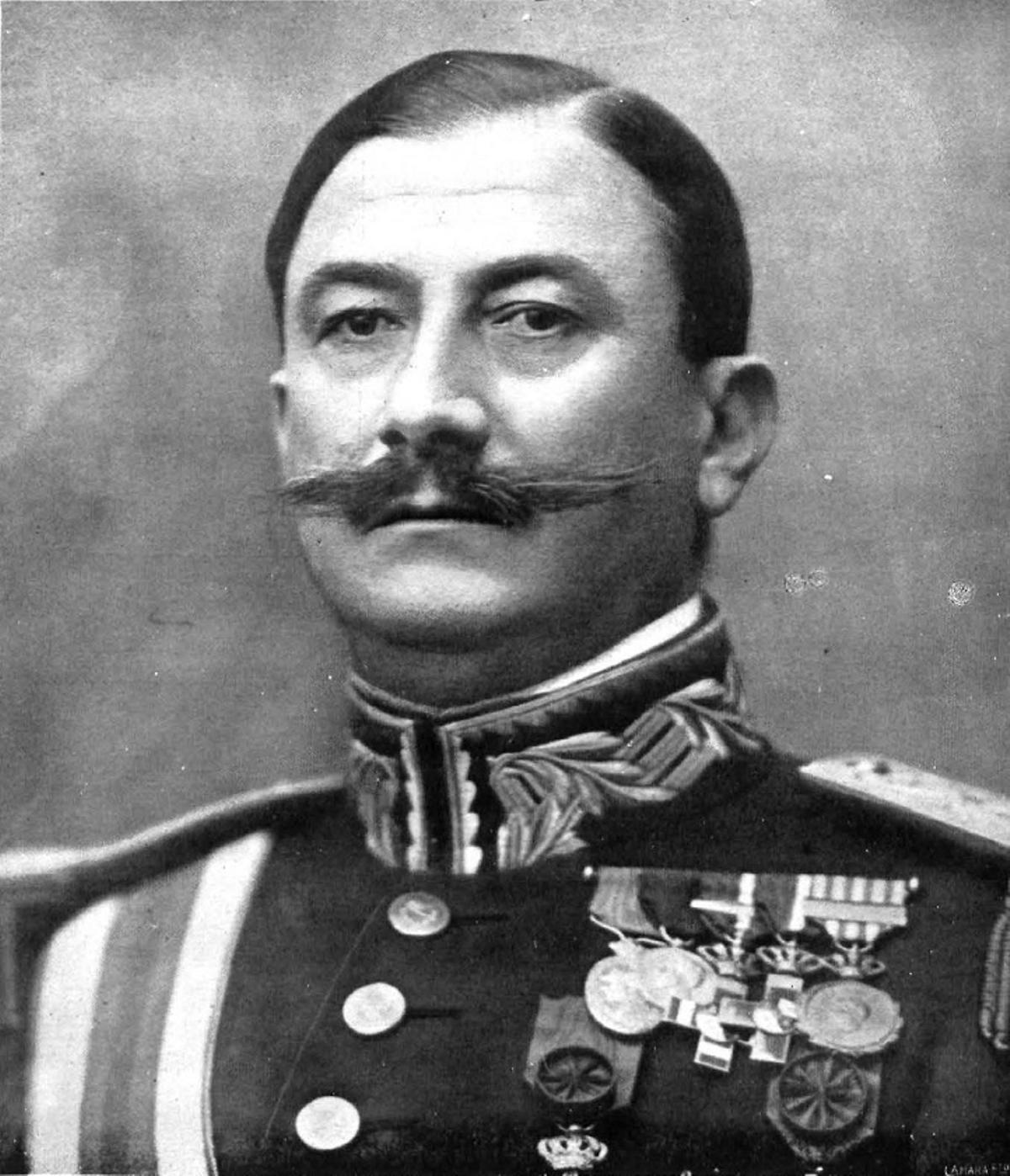 El general Dámaso Berenguer, tío del guardia civil que asesinó a Francisco del Río Falcón