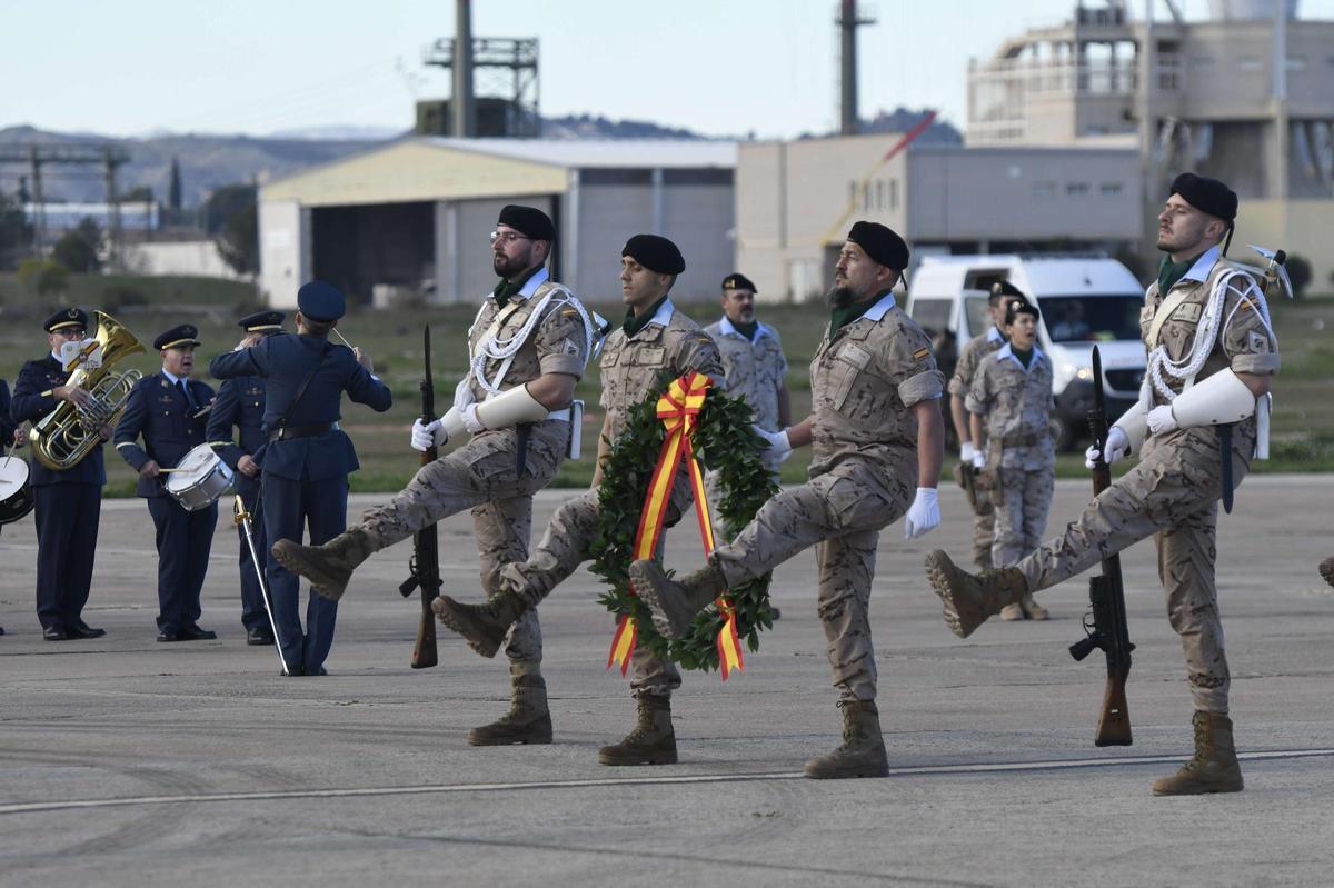 78° aniversario del primer lanzamiento paracaidista del Ejército del Aire en Alcantarilla