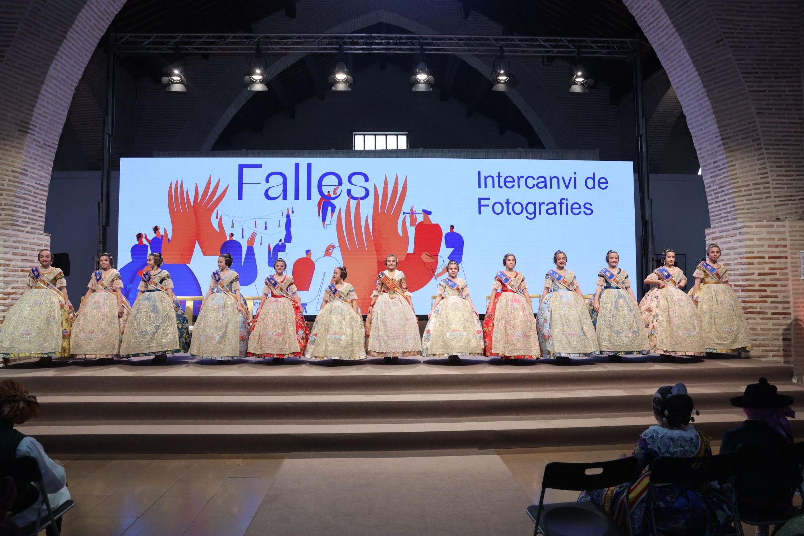 Los infantiles empiezan el ciclo de intercambios de las Fallas 2024