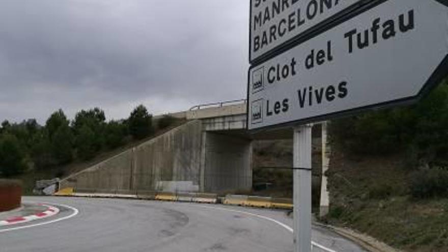 La rotonda des d&#039;on s&#039;obrirà el nou vial cap al polígon de les Vives