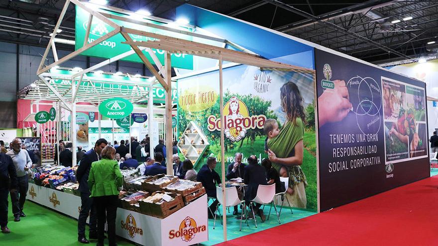 Stand de Anecoop el pasado año, en la feria Fruit Attraction