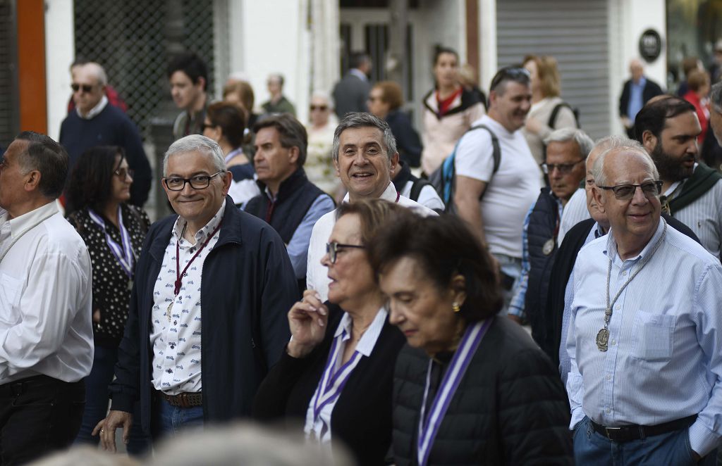 Murcia despide a la Fuensanta con flores y emoción