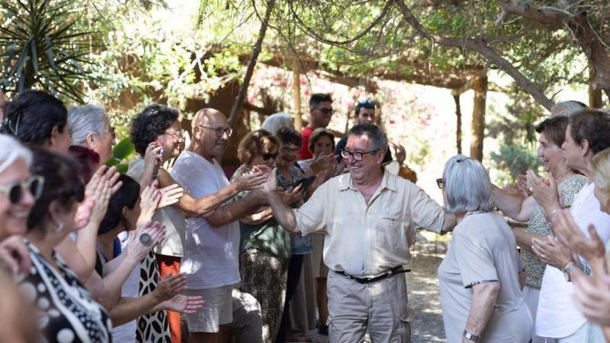 Todas las imágenes del homenaje a Toniet, cermista de Ibiza