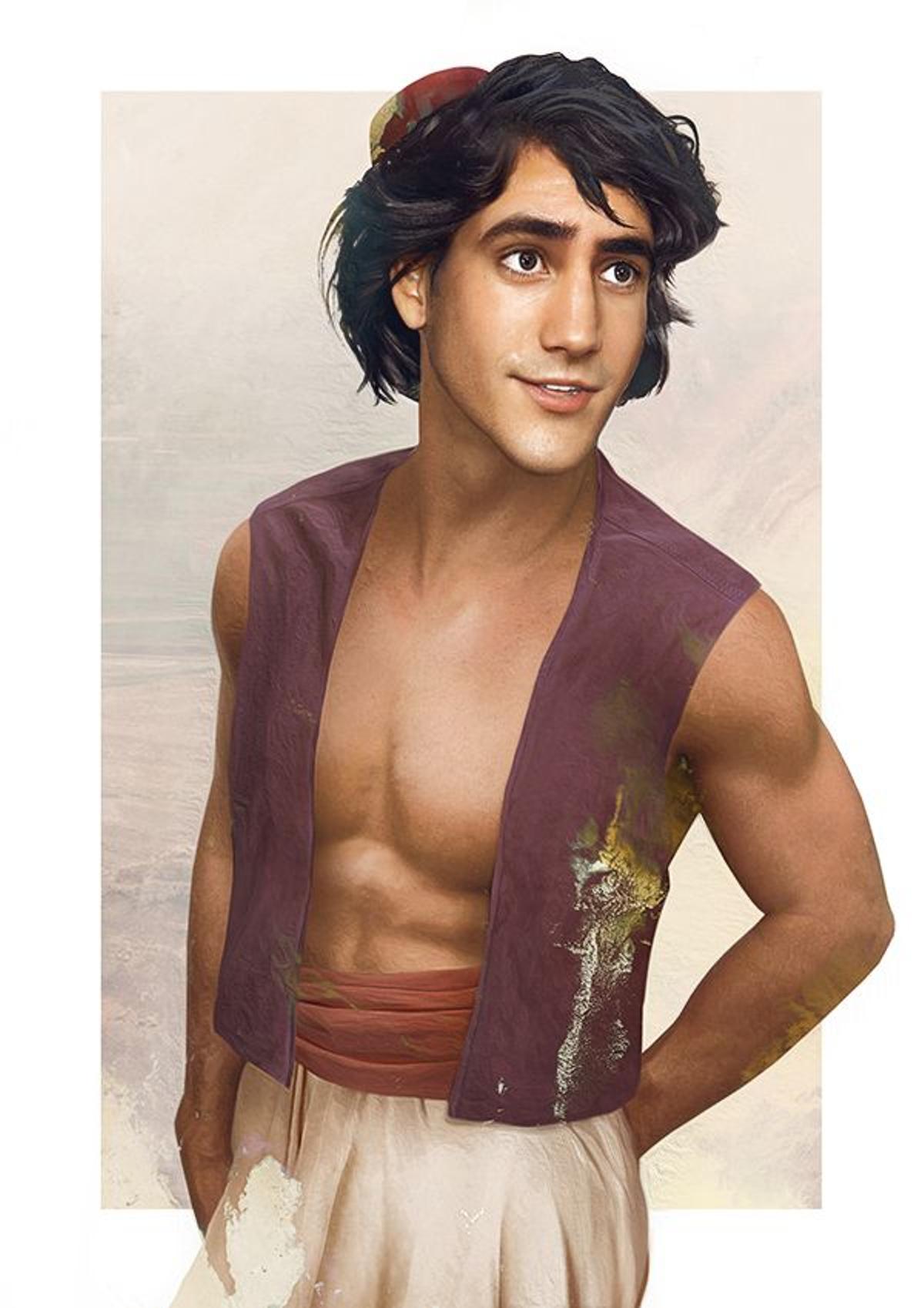 Aladdin ilustrado por Jirka Väätäinen