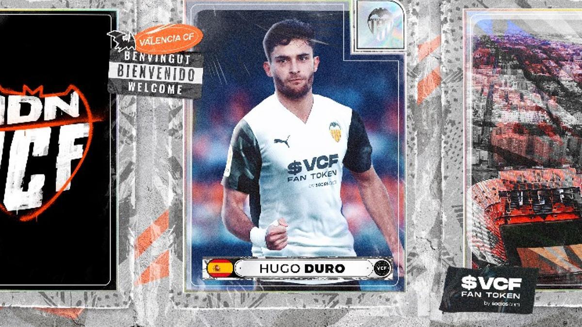 El Valencia hizo oficial la cesión de Hugo Duro.