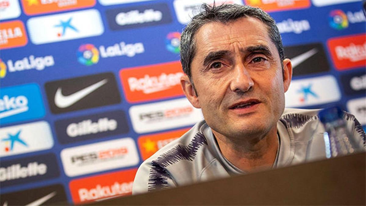 Valverde habla sobre los posibles refuerzos del Barça