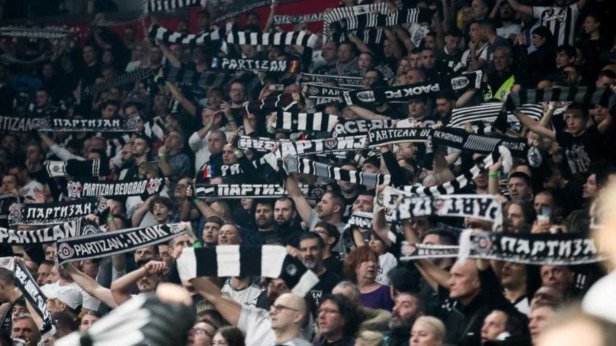 La Euroliga ha sancionado al Partizán por el comportamiento de sus aficionados