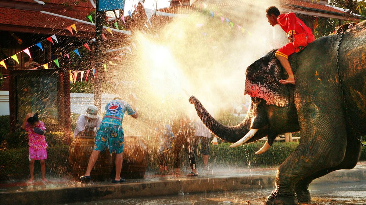 Hay un país en el que todavía puedes celebrar el Año Nuevo: Songkran, el divertido festival del agua