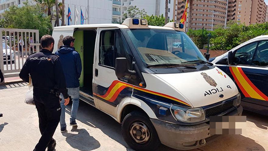 Detenido por nueve robos en un complejo hotelero de la Playa de Palma