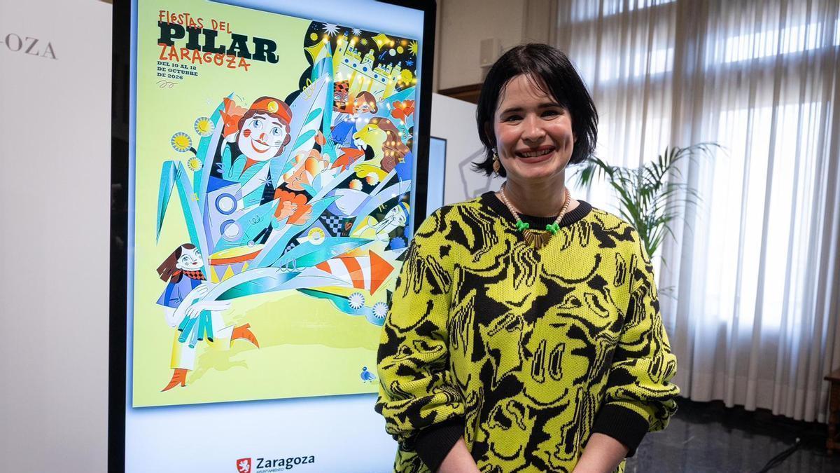 Así es el cartel de las Fiestas del Pilar 2026
