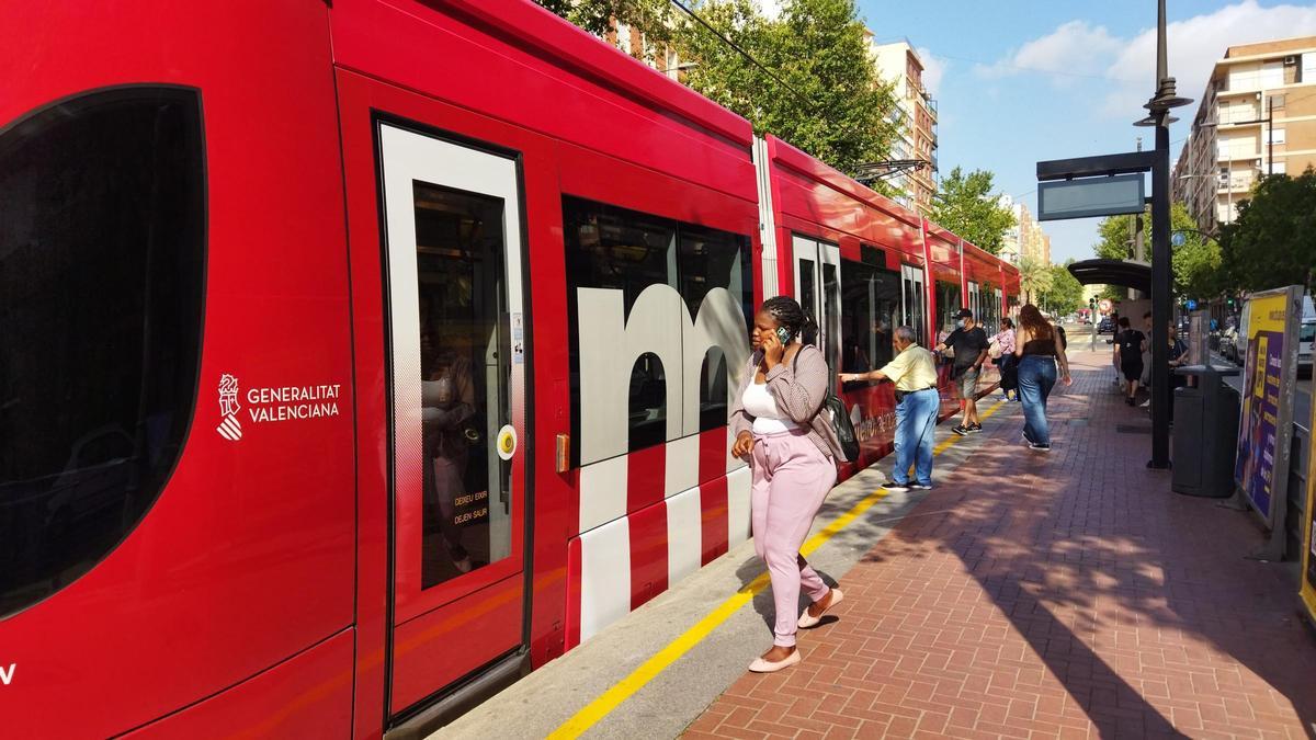 Usuarios de Metrovalencia.