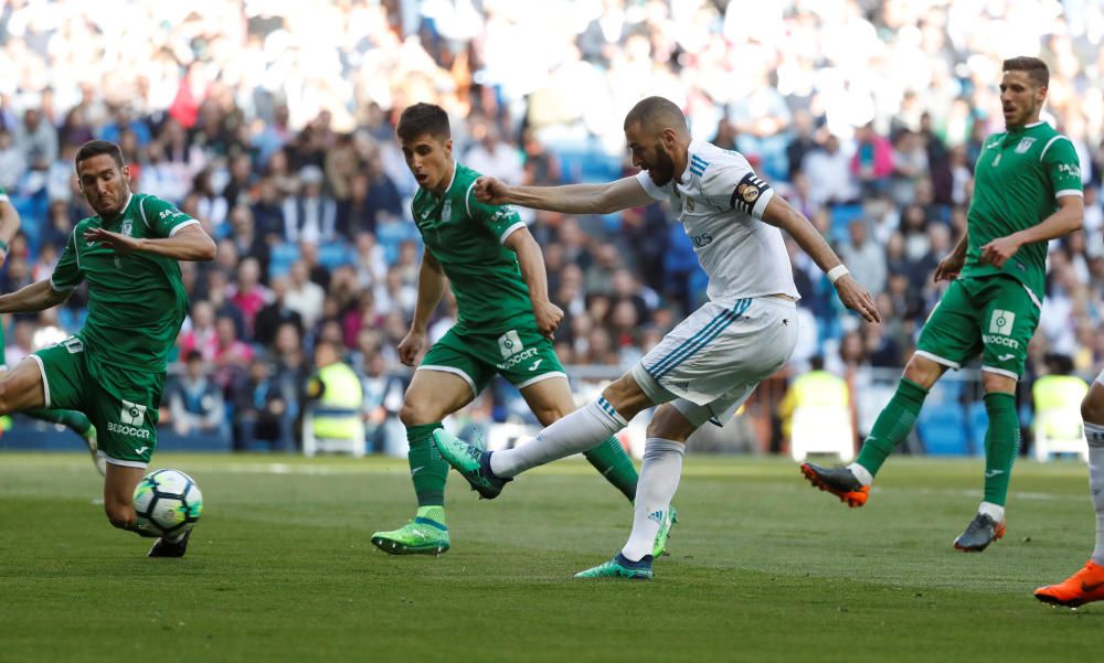 Imágenes del partido entre Real Madrid - Leganés