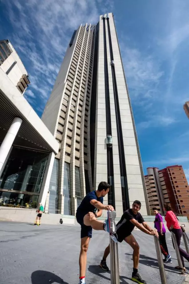 Récord de atletas en la Subida Vertical al Gran Hotel Bali