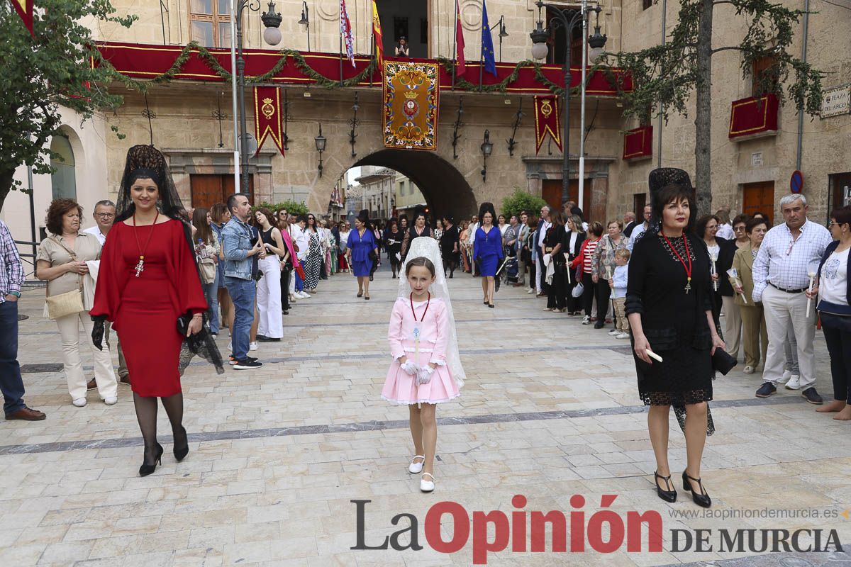 Fiestas de Caravaca: Procesión de regreso a la Basílica