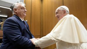 El papa se reunió con Orbán para hablar de la paz en Ucrania