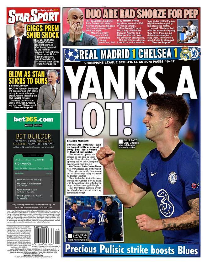 La portada de Star Sport del 28/04/21