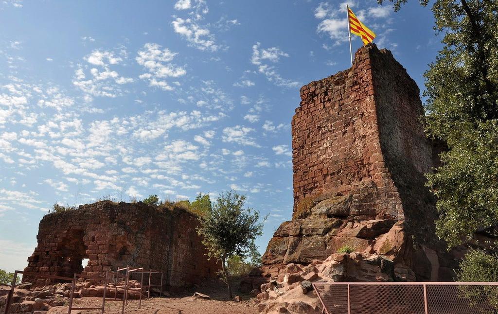 Castillo de Cervelló, en Cataluña