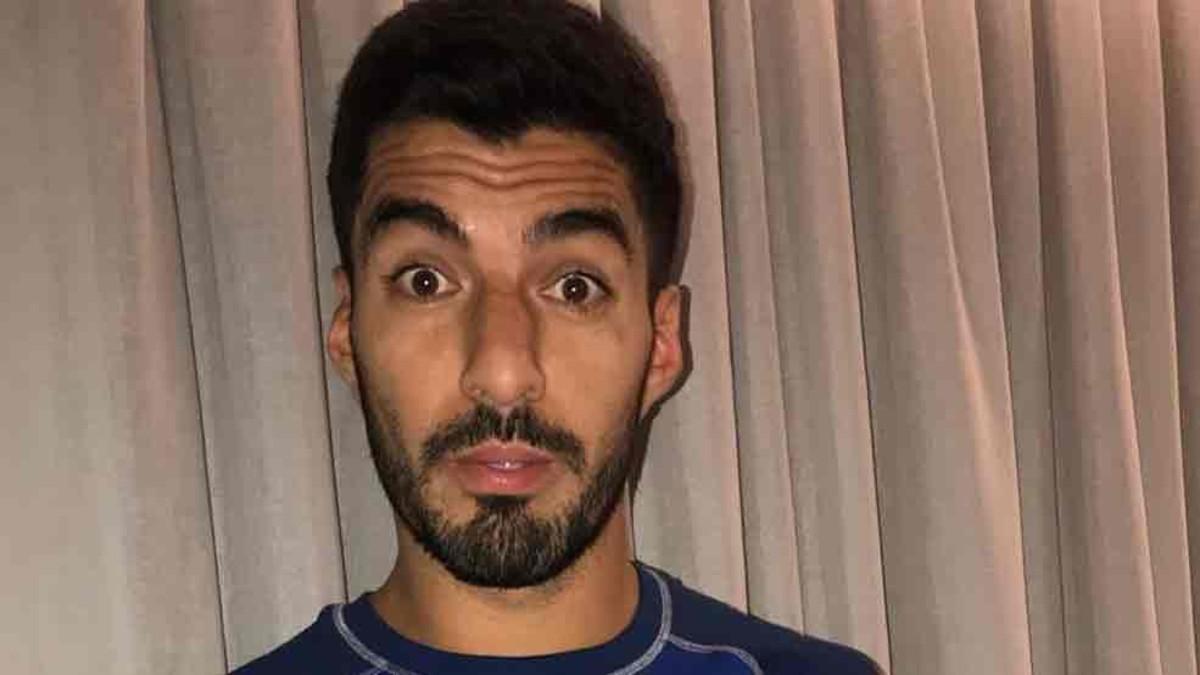 Luis Suárez nos enseñó su nuevo pijama