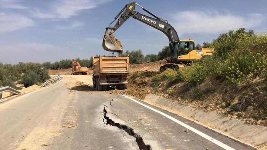 La Junta adjudica tres obras de emergencia en carreteras por el temporal
